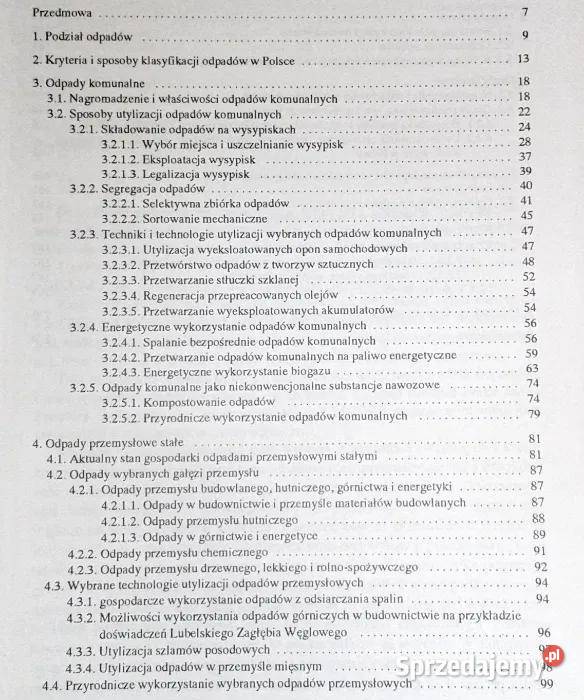 Wybrane zagadnienia z utylizacji i lubelskie