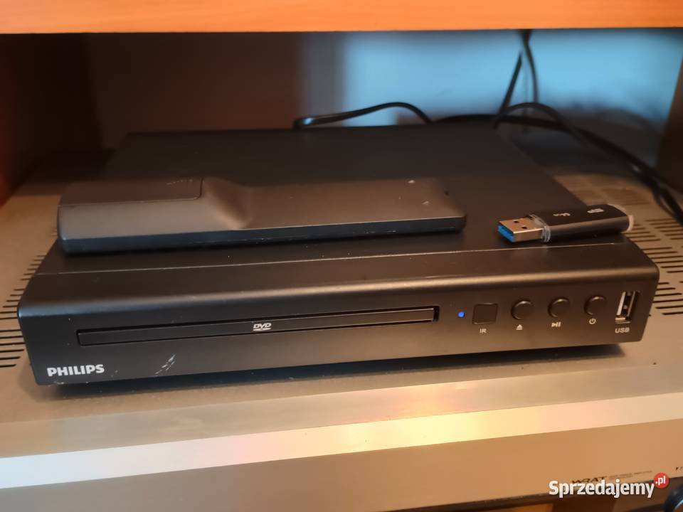 Dvd Philips USB HDMI 1080p idealny stan pilotRCA Lubartów