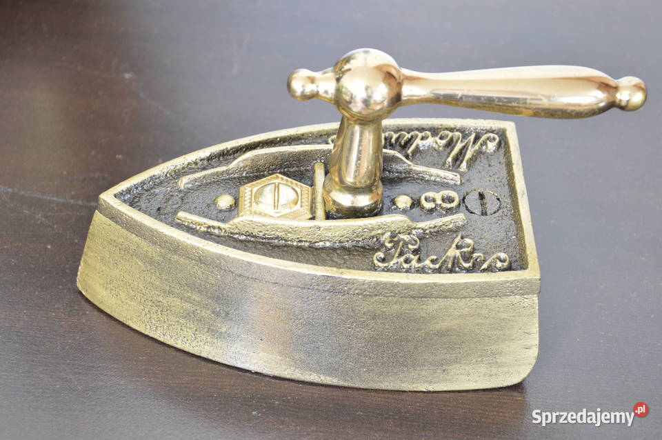 ŻELAZKO wyjątkowe żeliwne przedwojenne