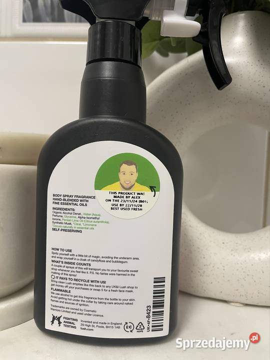 LUSH Snow Fairy Body Spray 200 ml limitowana Dla kobiet Kosmetyki