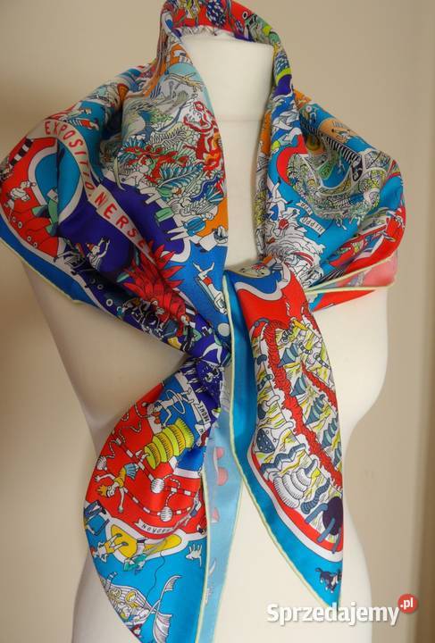 Hermes Paris apaszka twill silk Jan Bajtlik Kolonia Piaski sprzedam