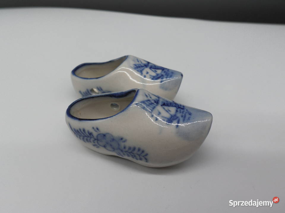 Ceramiczne Miniaturowe Chodaki Holenderskie Raszków