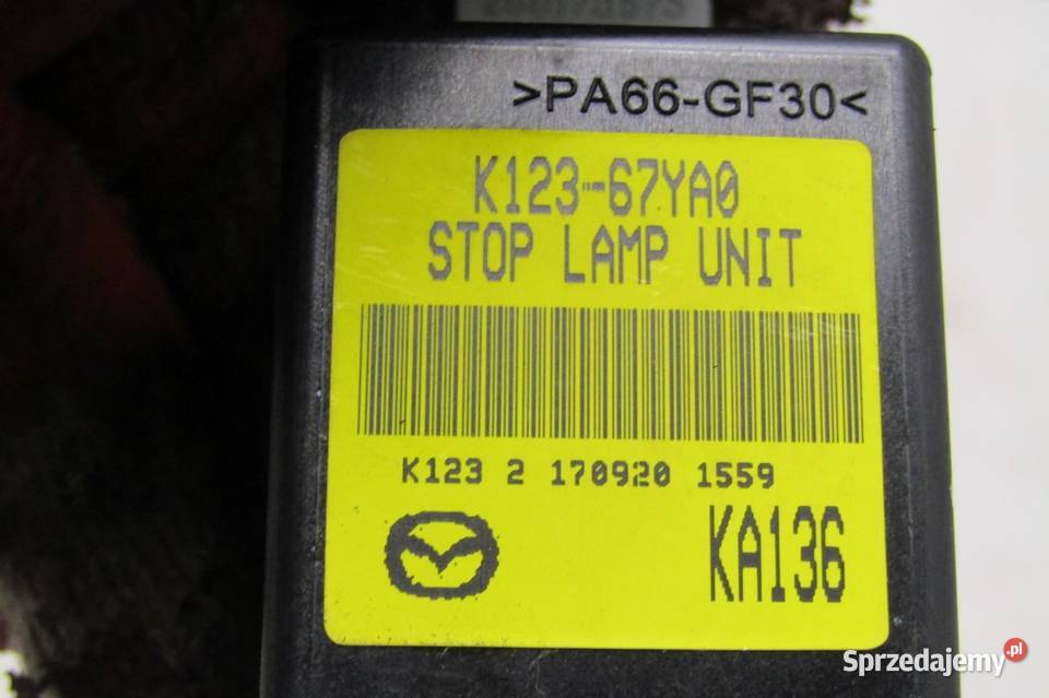 MODUŁ PRZEKAŹNIK ŚWIATEŁ MAZDA CX5 CX5 II KF osobowe sprzedam