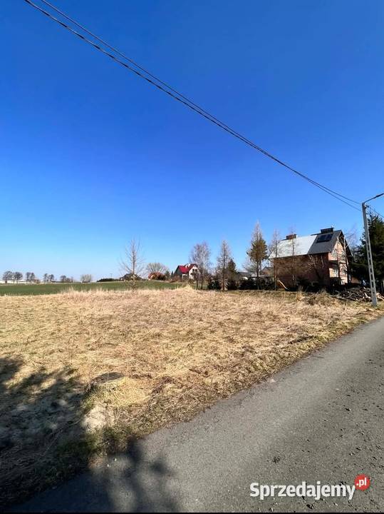 Działka rolnobudowlana z wydanymi WZ Siedliska
