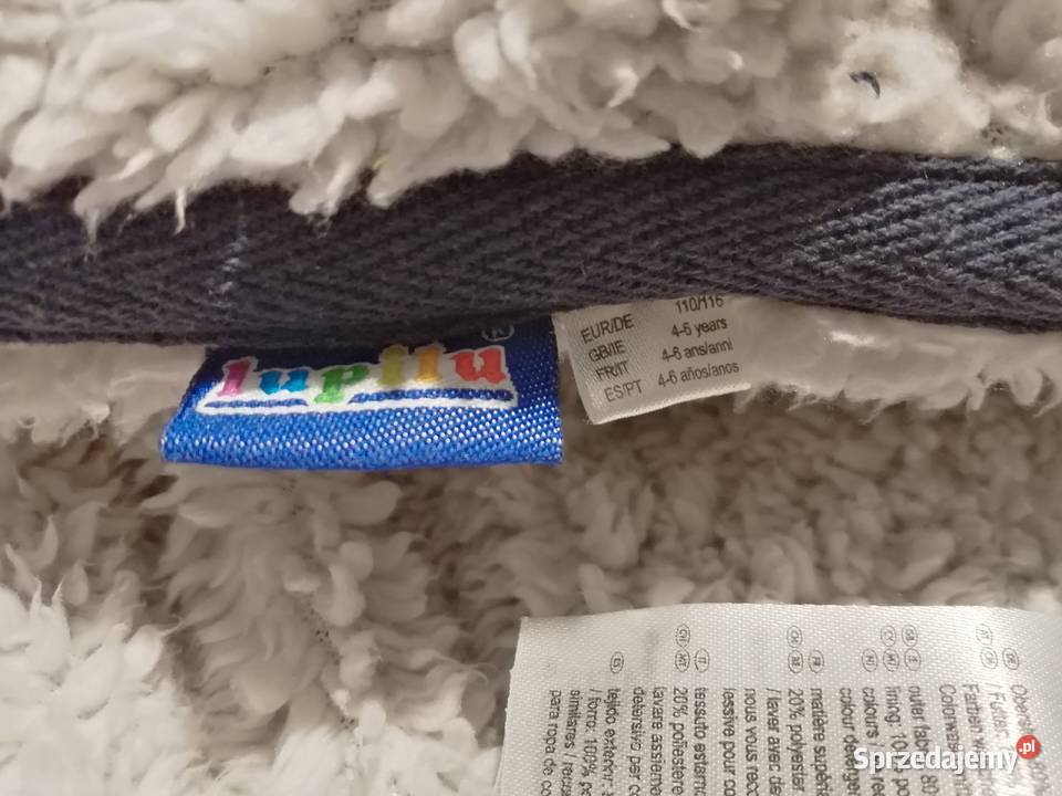 Bluza zimowa rozpinana z kapturem długi rękaw Czeladź