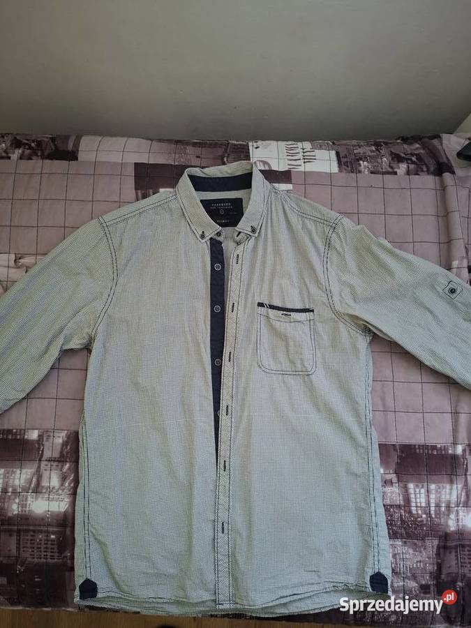 Koszula męska RESERVED Slim Fit rozmiar L stan Odzież wyjściowa Warszawa sprzedam