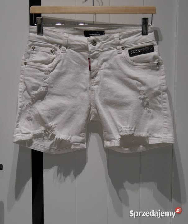 Dsquared2 świetne spodnie dziury przetarcia 36 S dolnośląskie