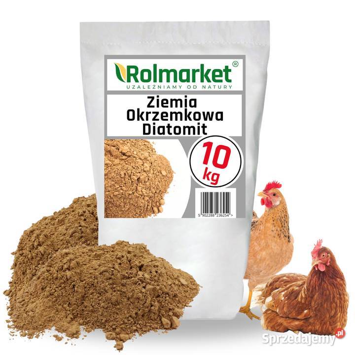Diatomit Ziemia Okrzemkowa proszek do Higieny Hodowla i gospodarstwo Cieśle