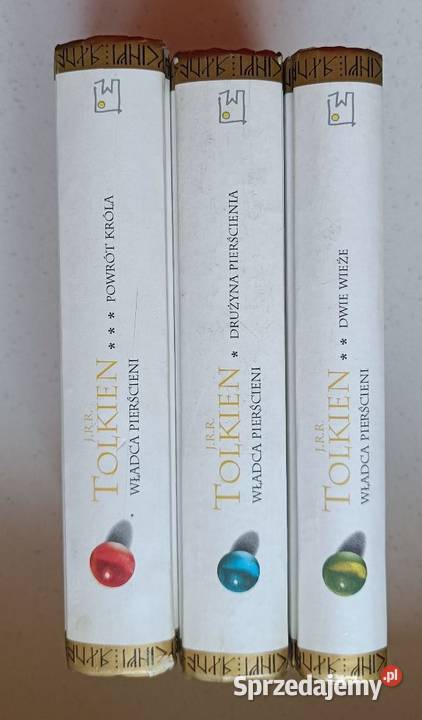JRR Tolkien Władca Pierścieni Trylogia Twarda Brwinów