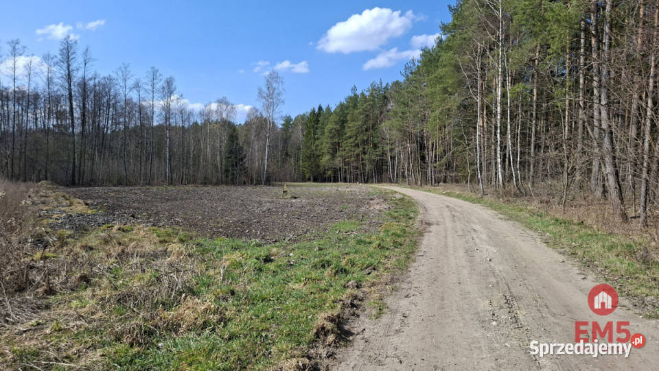Grunt 1085m Solniczki asfalt podlaskie