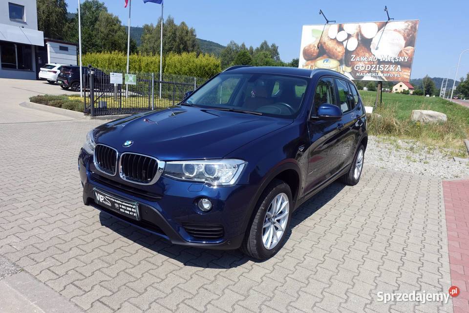 BMW X3 20D 190 LIFT SKÓRA BIXENON SALON POLSKA serwisowany w ASO śląskie