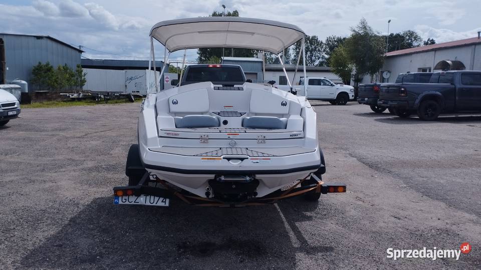 Łódź motorowa Scarab 165 ROTAX z przyczepą Rok produkcji 2018 Kiełpinek