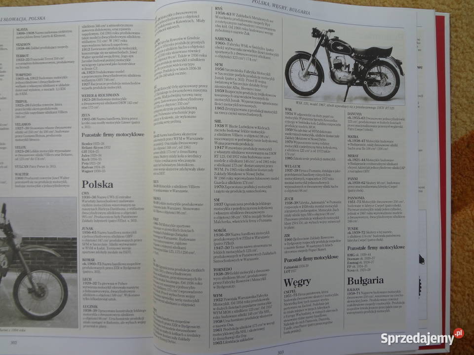 Encyklopedia Motocykli Książki i Podręczniki Wrocław sprzedam
