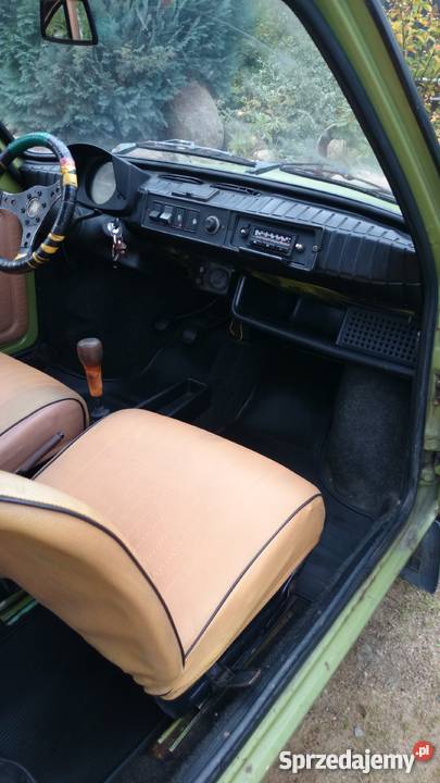 Fiat 126 Zielony Groszek wielkopolskie Wełnica