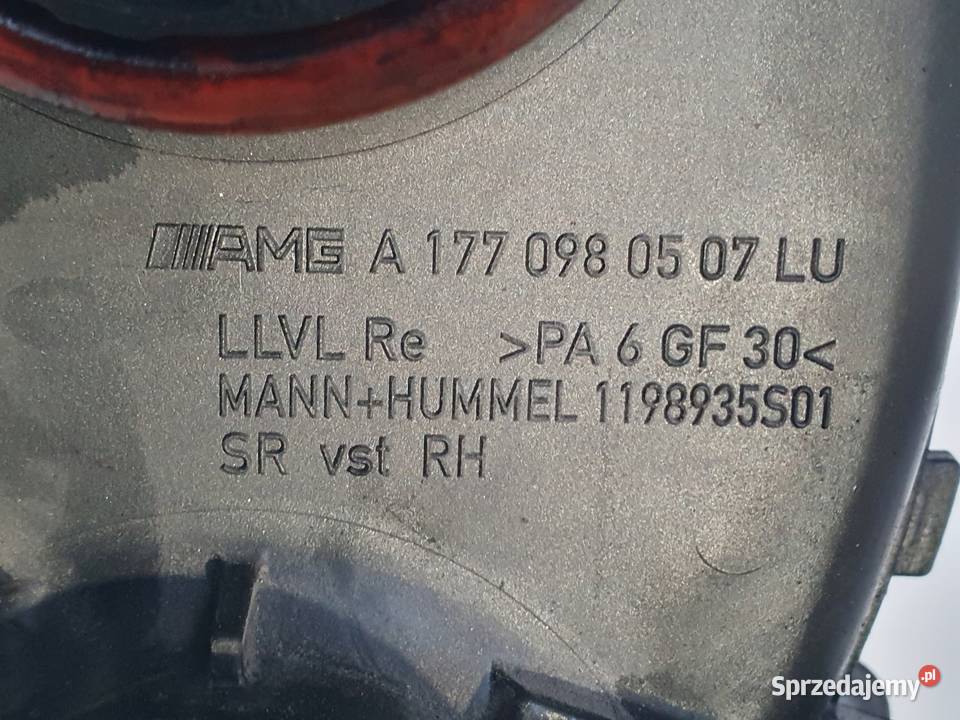 KOLEKTOR SSĄCY Mercedes W213 E63 AMG 40 V8 osobowe Chełm