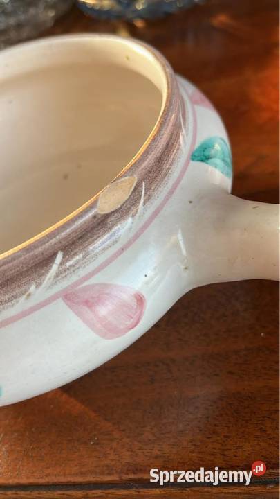 Paterki 2 miseczki ręcznie zdobione Ceramiczna pomorskie