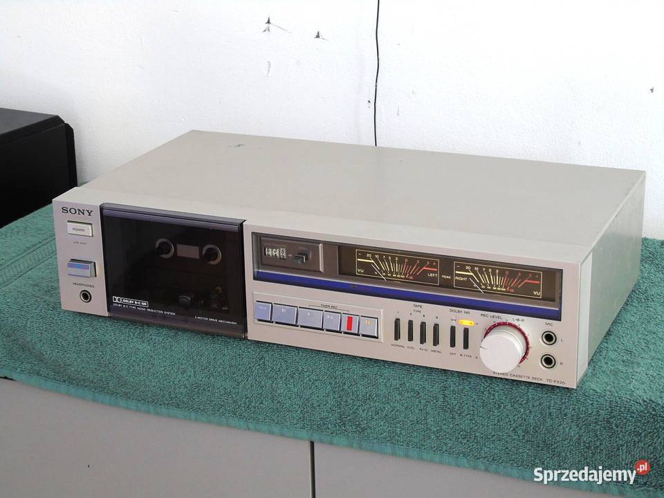 Japoński magnetofon Sony TCFX20 ładny DOSTAWA podkarpackie Jasło