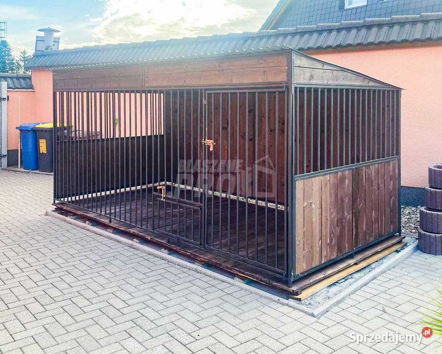 Kojec psa 35x25m Podłoga drewniana wiatrołap Bydgoszcz sprzedam