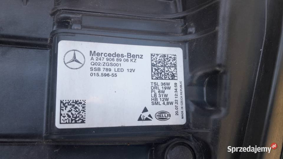 Mercedes GLA W247 II Full Led High Performance