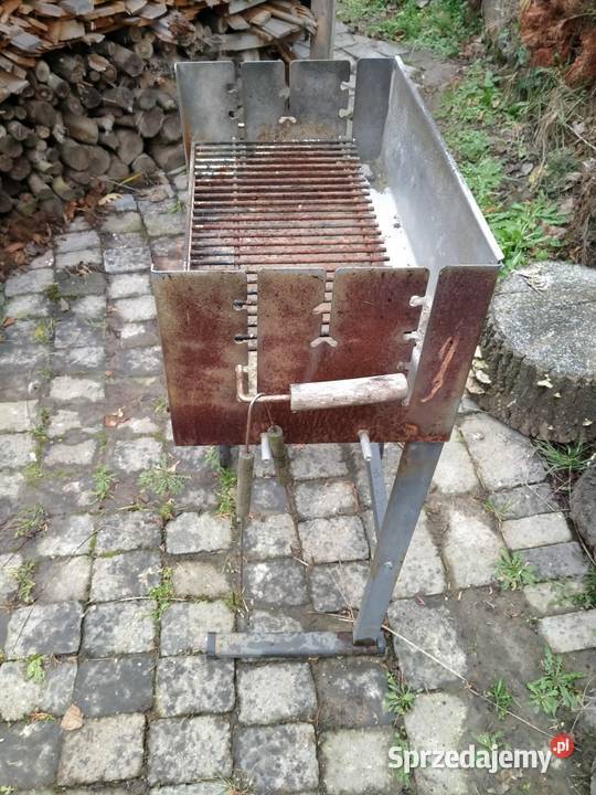 Grill ogrodowy węgiel drzewny i brykiet