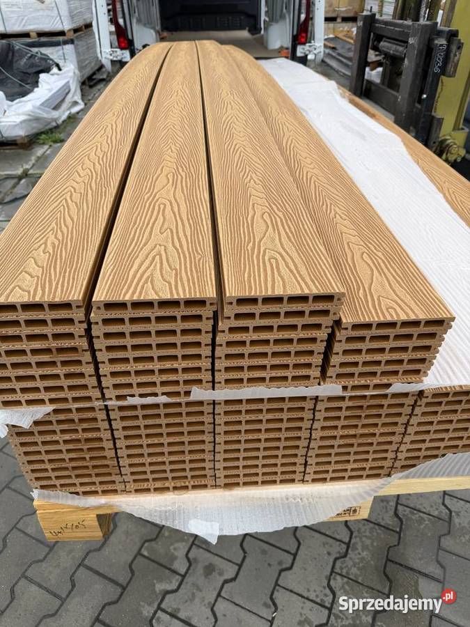 Deski kompozytowe tarasowe 3D 150x22 Jesienna Deski tarasowe Józefów