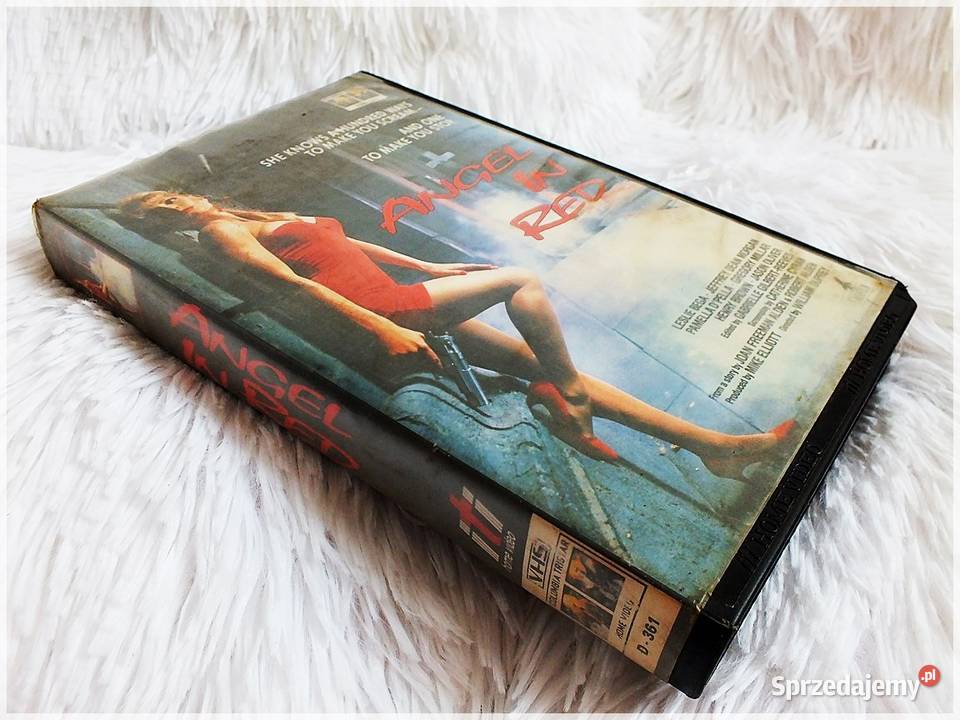 Kaseta VHS Film Angel In Red Thiller Anioł w Żary