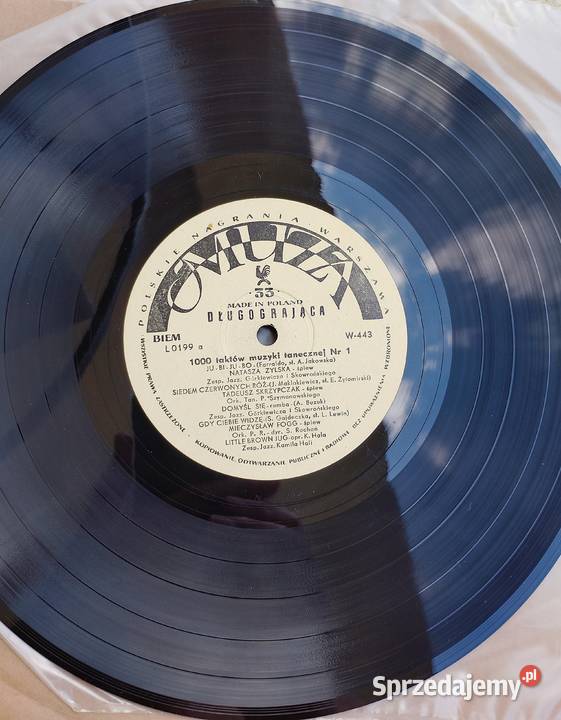 Płyta winylowa 25 1000 taktów muzyki tanecznej 1 Wronki