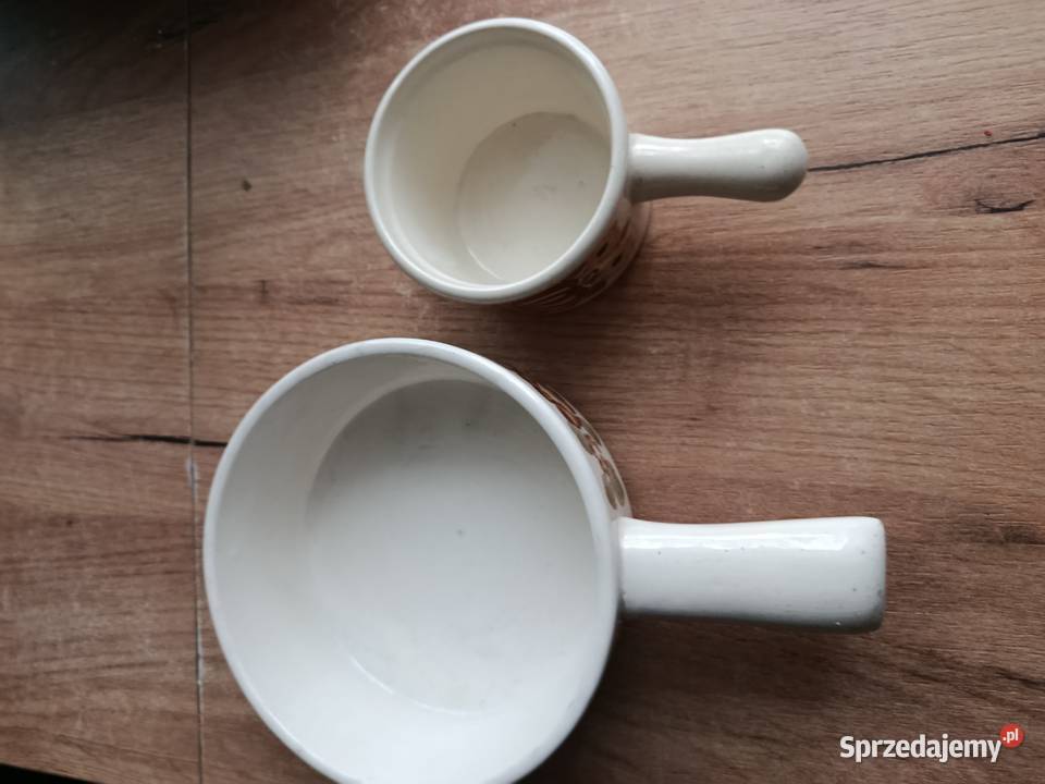 Włocławek naczynia z rączką kokilki ręcznie Choszczno