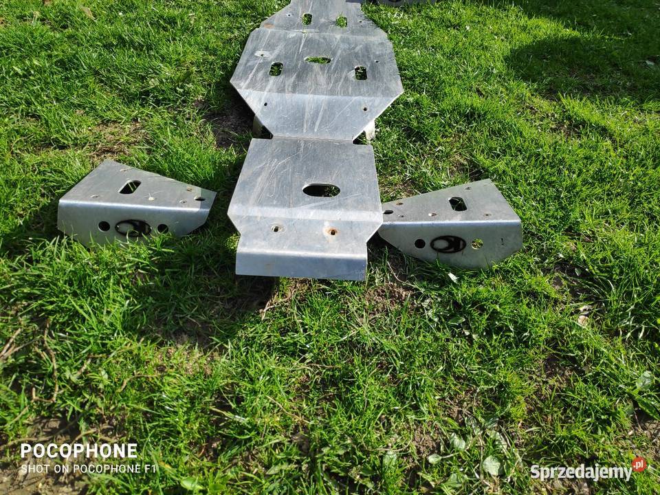 Osłony aluminiowe spodu Kymco mxu 550700 Frysztak sprzedam