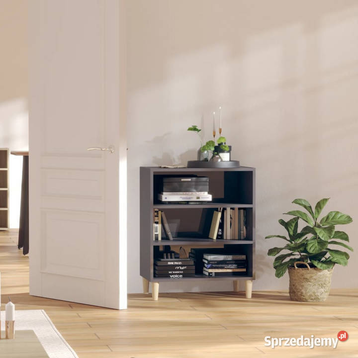 Szafka na wysoki połysk szara 57x35x70 WM806057 Warszawa