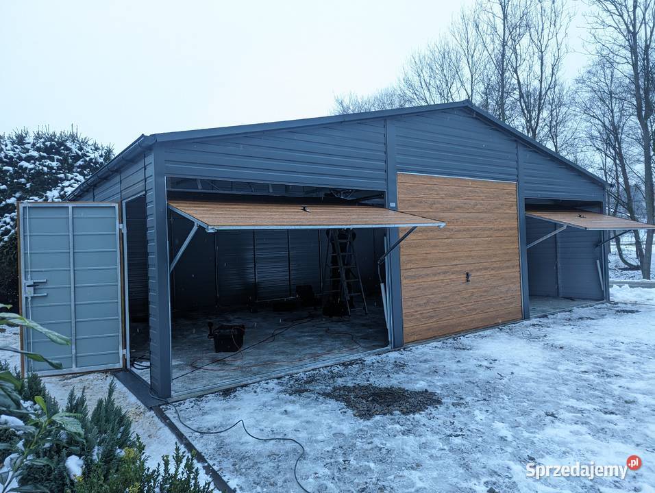 garaż blaszany 3x5 6x6 9x6 10x6 hala wiata Bielsko-Biała