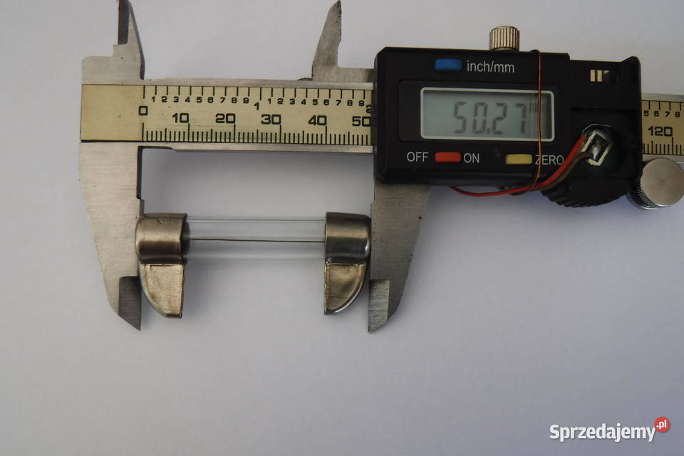 Bezpiecznik 10A SP7 11x50mm szklany rurkowy mazowieckie Chlewiska sprzedam