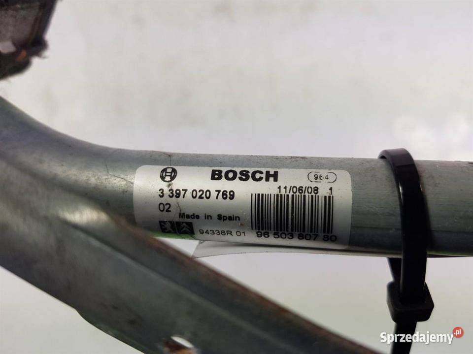 MECHANIZM WYCIERACZEK PRZÓD 207 SW 9650380780 Pozostałe Lipno sprzedam