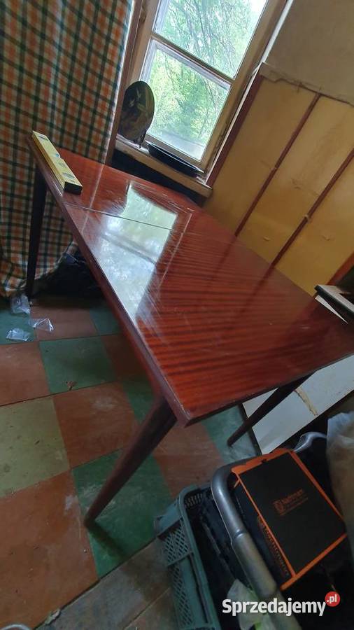 Drewniany stół rozkładany vintage Warszawa