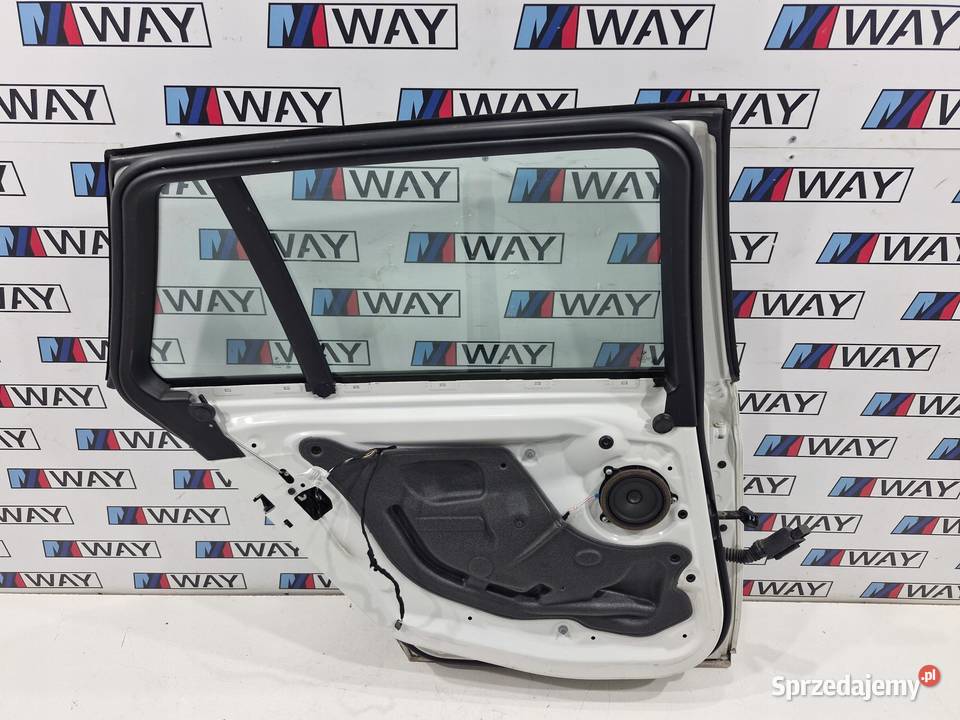 BMW F31 DRZWI LEWY TYŁ TYLNE A300 ALPINWEISS Drzwi