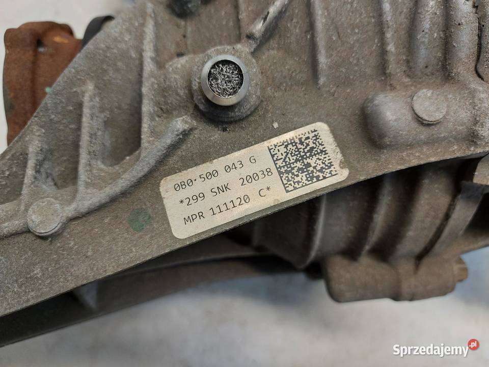 Audi A7 II 4K8 4M0 TFSI MOST DYFER TYŁ