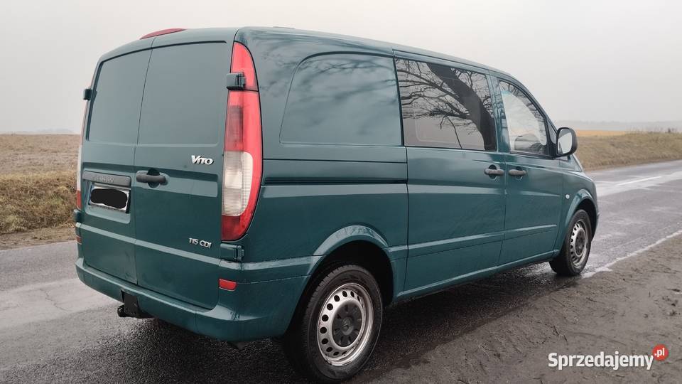 Sprzedam MercedesBenz Vito 5osobowy światła przeciwmgłowe