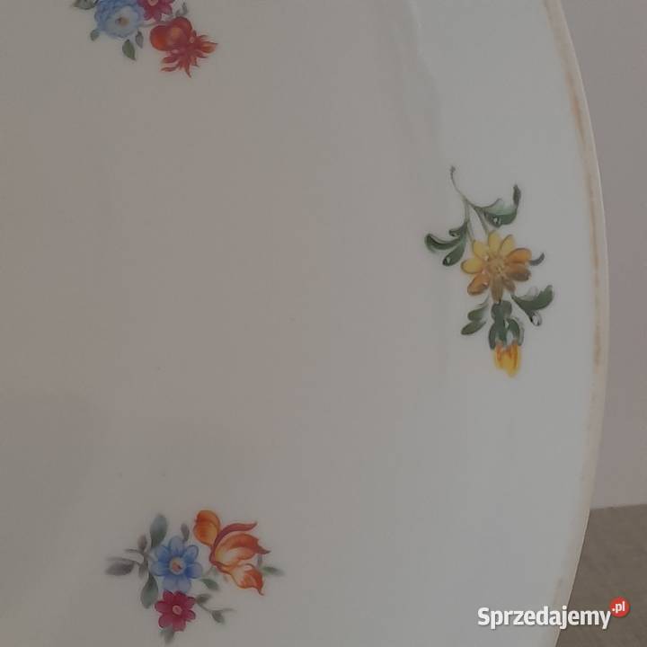 Duża patera talerz Schaubach Kunst 32 Niemcy Bogatynia
