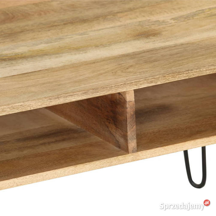 Szafka pod telewizor lite drewno mango 110 x 35 Warszawa