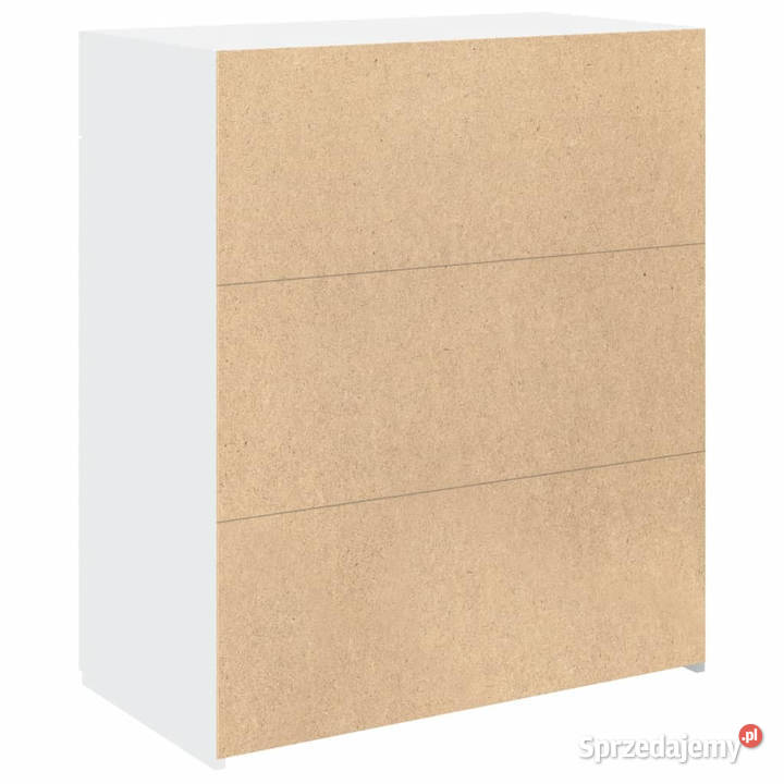 Szafka biała 80x425x93 materiał drewnopochodny