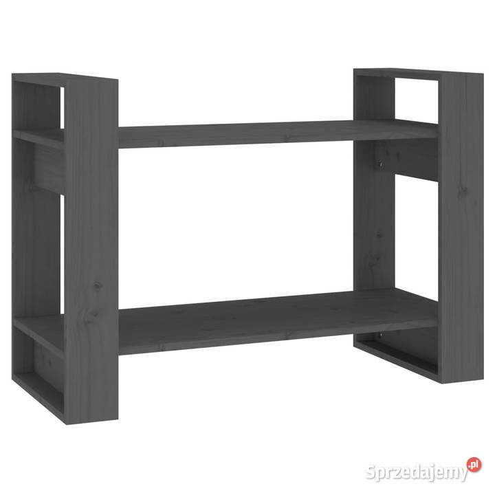 Regał na książkiprzegroda szary 80x35x565 Warszawa