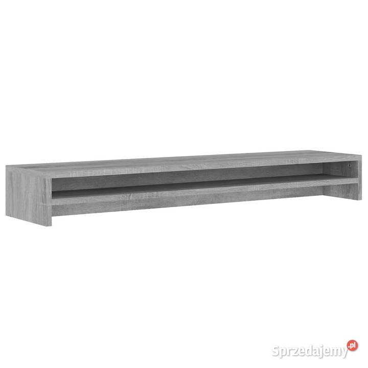 Podstawka pod monitor szary dąb sonoma 100x24x13 Warszawa sprzedam