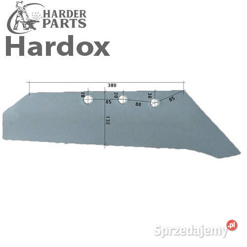 Lemiesz 300hektarów HARDOX 50589P części do Suwałki sprzedam