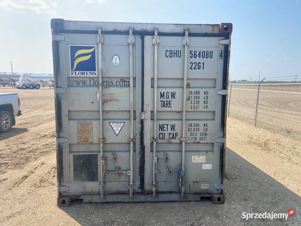 Kontener morski magazynowy 20DV 6 metrowy Pszczyna