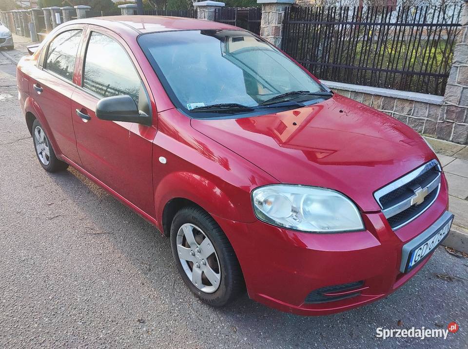 Chevrolet Aveo sedan 12 T250 Gdańsk