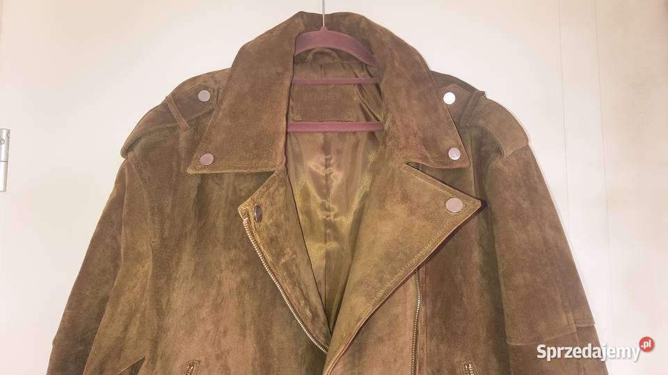 Skórzana zamszowa ramoneska Reserved 42