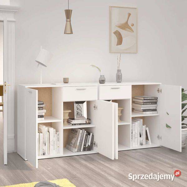 vidaXL Szafka biała 160x36x75 SKU3074927 Warszawa sprzedam