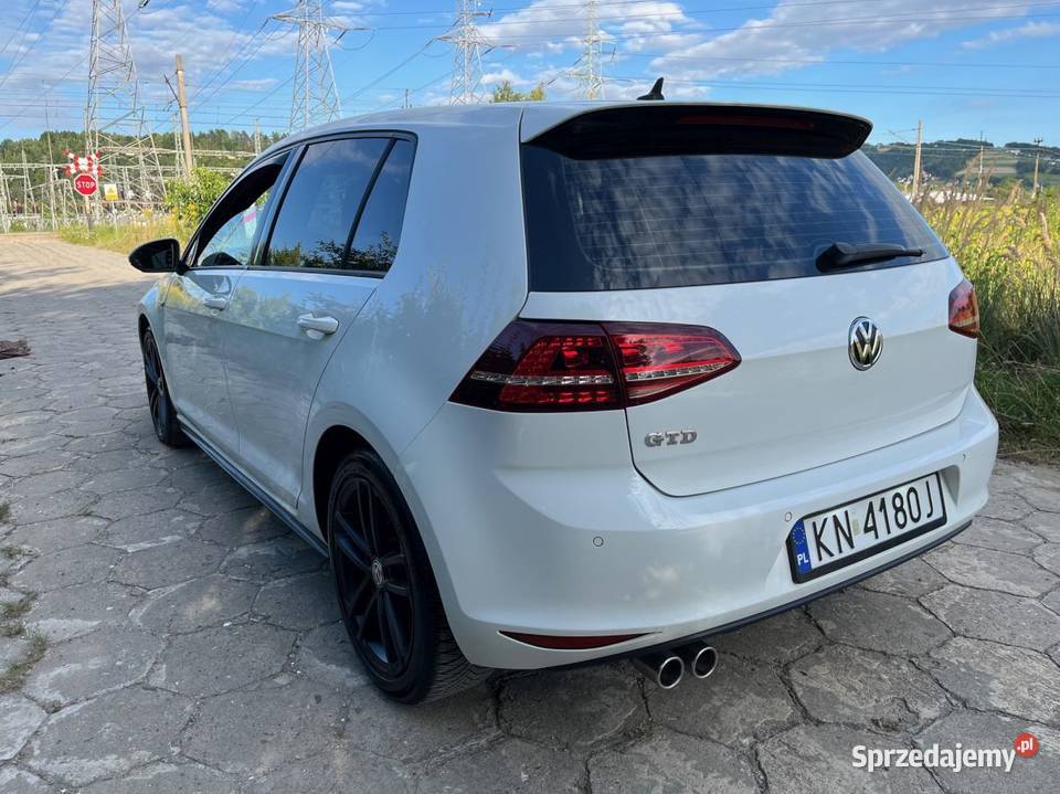 Volkswagen Golf VII GTD 20 TDi 184 2015r Nowy Sącz