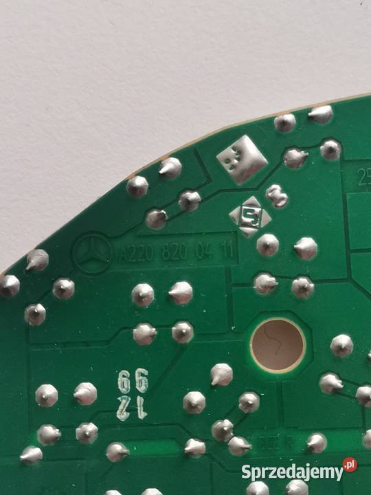 Mercedes S W220 WKŁAD LED DIODY LAMPA TYŁ PRAWA Choszczno