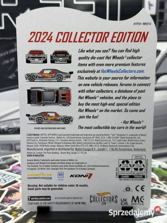 Hot Wheels Collector Edition Custom 70 Chevy dolnośląskie Wrocław